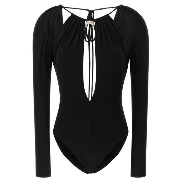 Marine Serre Women's Jewel Pendant Bodysuit